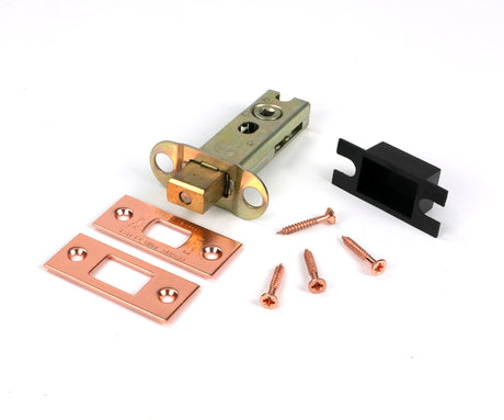 From The Anvil - Polished Bronze 3" Heavy Duty Tubular Deadbolt | Sku. 51494 | Trade Door Handles.