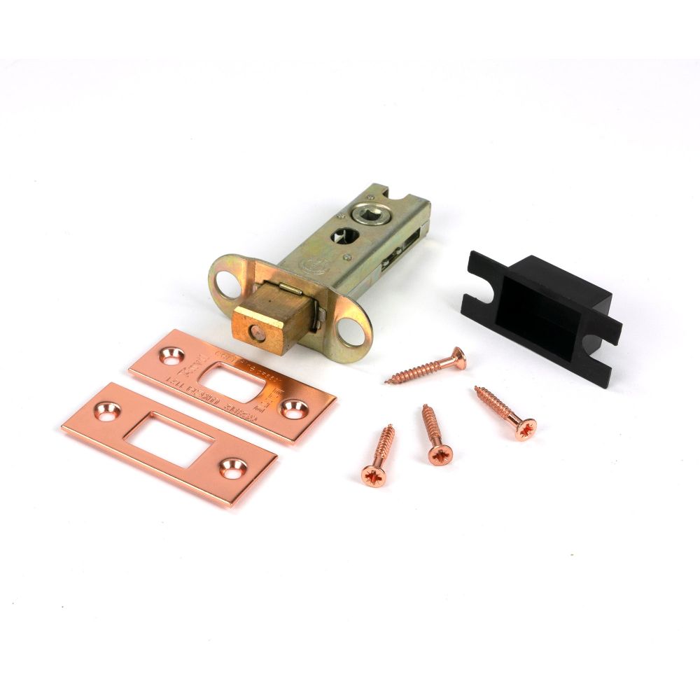 From The Anvil - Polished Bronze 3" Heavy Duty Tubular Deadbolt | Sku. 51494 | Trade Door Handles.