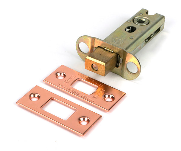 This is an image of From The Anvil - Polished Bronze 3" Heavy Duty Tubular Deadbolt available to order from Trade Door Handles in Kendal.