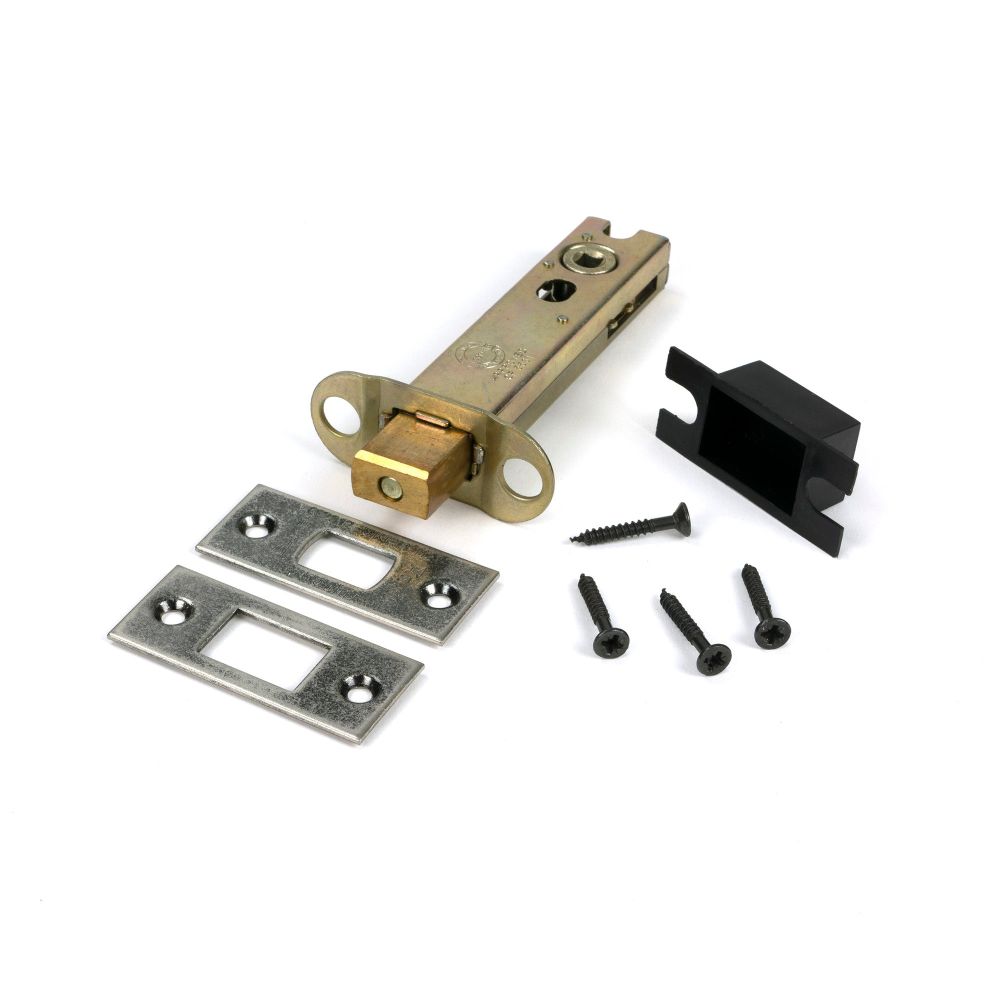 From The Anvil - Pewter 4" Heavy Duty Tubular Deadbolt | Sku. 51496 | Trade Door Handles.