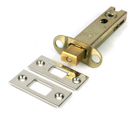 From The Anvil - Polished Nickel 4" Heavy Duty Tubular Deadbolt | Sku. 51700 | Trade Door Handles.