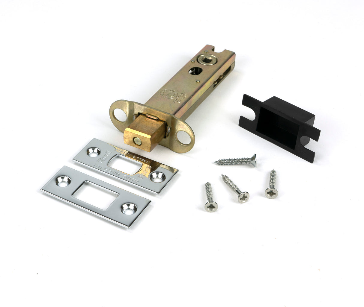 From The Anvil - Polished Chrome 4" Heavy Duty Tubular Deadbolt | Sku. 51701 | Trade Door Handles.