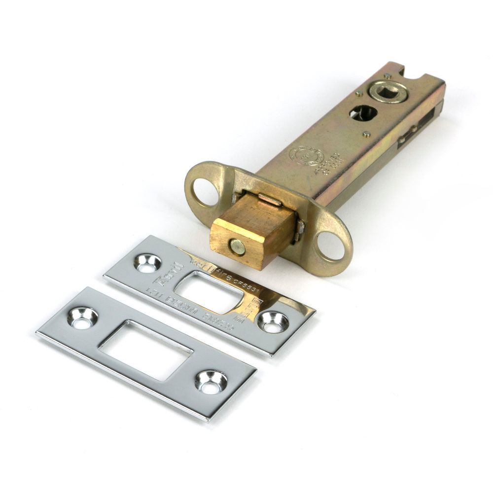 From The Anvil - Polished Chrome 4" Heavy Duty Tubular Deadbolt | Sku. 51701 | Trade Door Handles.