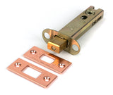 From The Anvil - Polished Bronze 4" Heavy Duty Tubular Deadbolt | Sku. 51704 | Trade Door Handles.