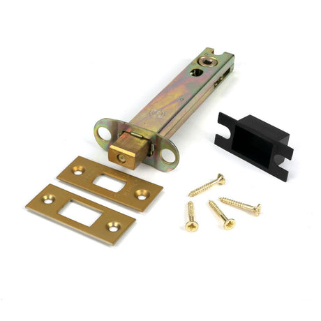 From The Anvil - Satin Brass 5" Heavy Duty Tubular Deadbolt | Sku. 51709 | Trade Door Handles.