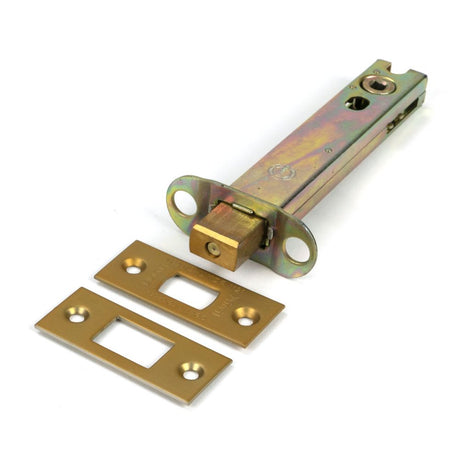 From The Anvil - Satin Brass 5" Heavy Duty Tubular Deadbolt | Sku. 51709 | Trade Door Handles.