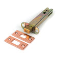 From The Anvil - Polished Bronze 5" Heavy Duty Tubular Deadbolt | Sku. 51714 | Trade Door Handles.