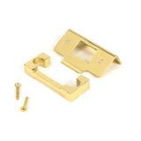 From The Anvil - Polished Brass Rebate Kit for Deadbolt | Sku. 51717 | Trade Door Handles.