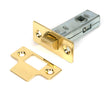 From The Anvil - Polished Brass 2 Tubular Mortice Latch | Sku. 51725 | Trade Door Handles.