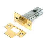 From The Anvil - Polished Brass 2 Tubular Mortice Latch | Sku. 51725 | Trade Door Handles.
