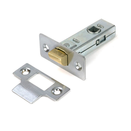 From The Anvil - Satin Chrome 2 Tubular Mortice Latch | Sku. 51729 | Trade Door Handles.