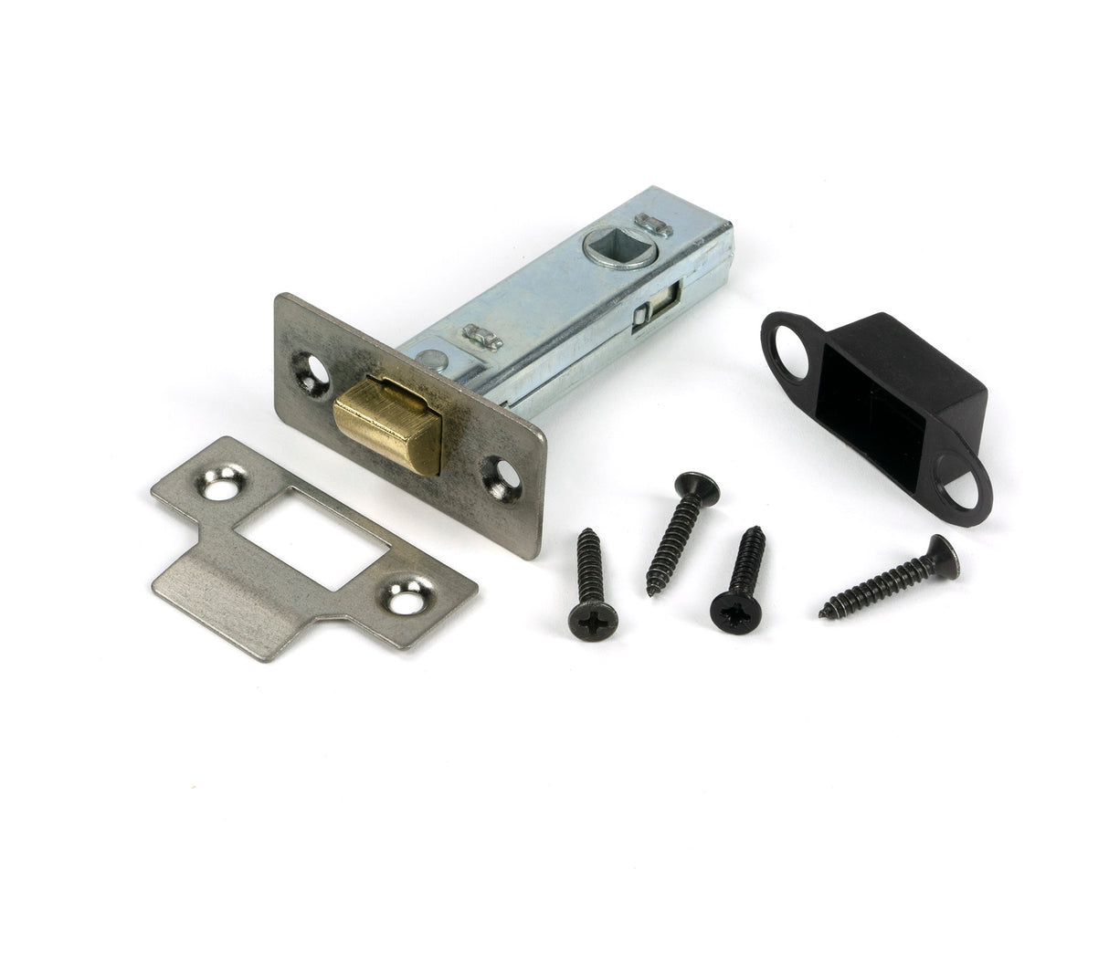 From The Anvil - Pewter 3" Tubular Mortice Latch | Sku. 51732 | Trade Door Handles.