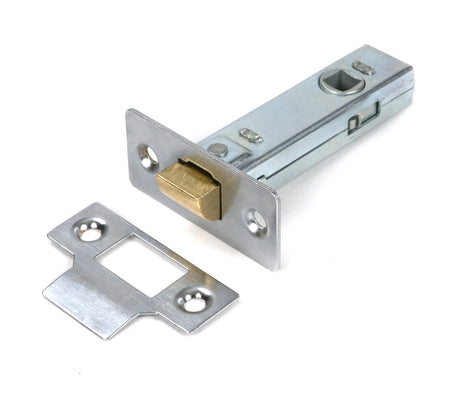 From The Anvil - Satin Chrome 3" Tubular Mortice Latch | Sku. 51737 | Trade Door Handles.