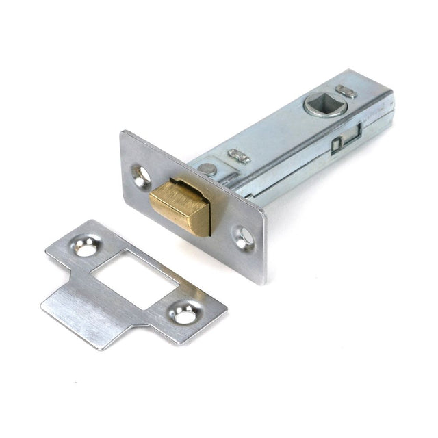 From The Anvil - Satin Chrome 3" Tubular Mortice Latch | Sku. 51737 | Trade Door Handles.