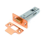 From The Anvil - Polished Bronze 3" Tubular Mortice Latch | Sku. 51739 | Trade Door Handles.