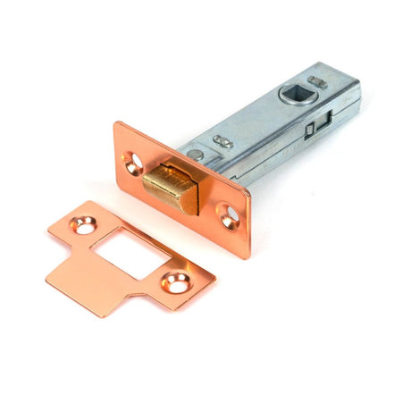 From The Anvil - Polished Bronze 3" Tubular Mortice Latch | Sku. 51739 | Trade Door Handles.