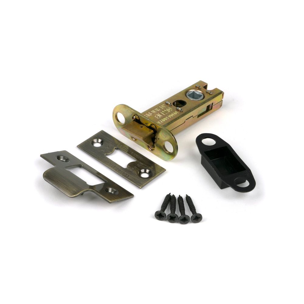 From The Anvil - Aged Brass 3" Heavy Duty Latch | Sku. 51742 | Trade Door Handles.