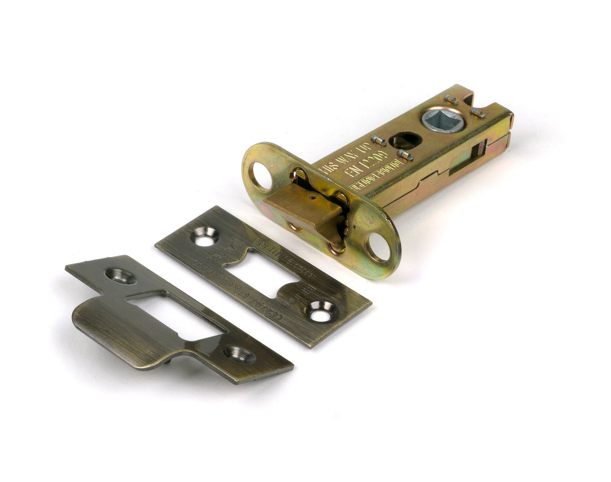 From The Anvil - Aged Brass 3" Heavy Duty Latch | Sku. 51742 | Trade Door Handles.