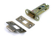 This is an image of From The Anvil - Aged Brass 3" Heavy Duty Latch available to order from Trade Door Handles in Kendal.