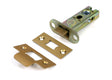 From The Anvil - Satin Brass 3" Heavy Duty Latch | Sku. 51743 | Trade Door Handles.