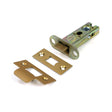 From The Anvil - Satin Brass 3" Heavy Duty Latch | Sku. 51743 | Trade Door Handles.