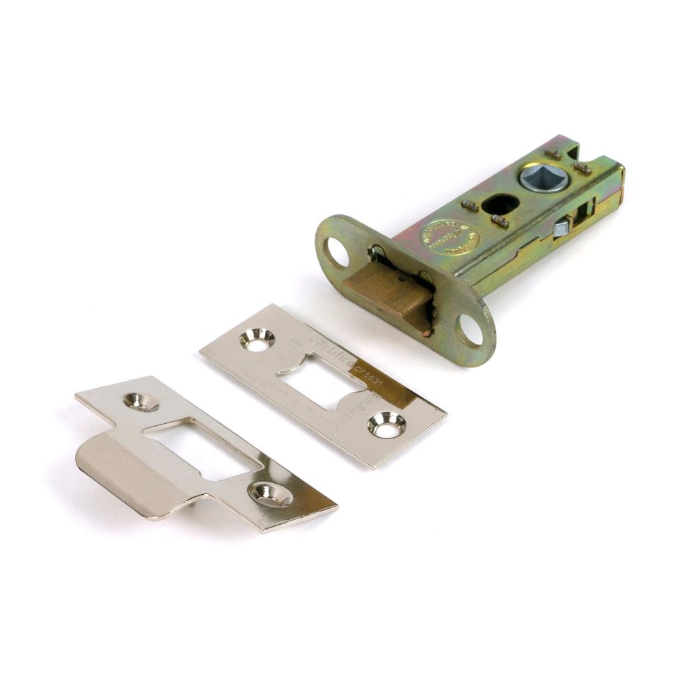 From The Anvil - Polished Nickel 3" Heavy Duty Latch | Sku. 51744 | Trade Door Handles.