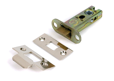 This is an image of From The Anvil - Polished Nickel 3" Heavy Duty Latch available to order from Trade Door Handles in Kendal.