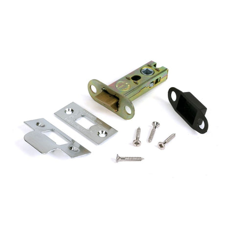 From The Anvil - Satin Chrome 3" Heavy Duty Latch | Sku. 51746 | Trade Door Handles.