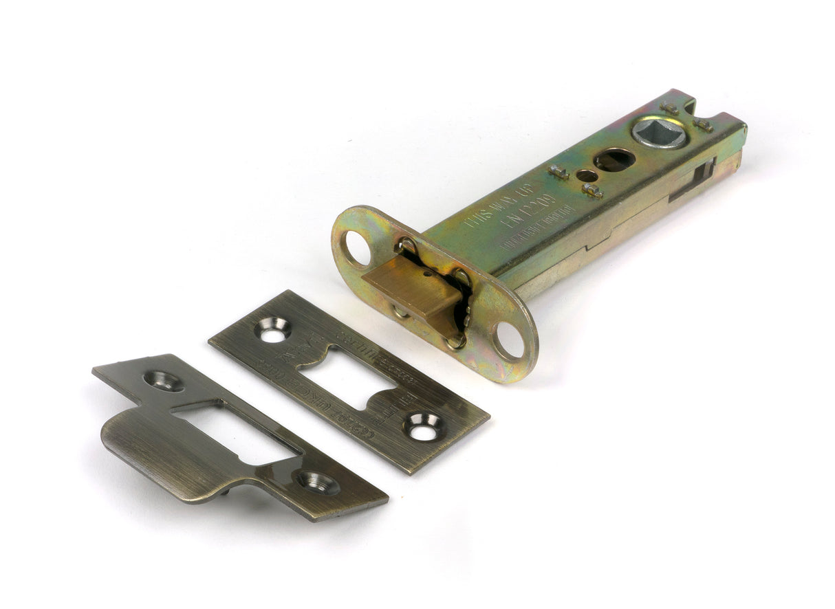 From The Anvil - Aged Brass 4" Heavy Duty Latch | Sku. 51752 | Trade Door Handles.