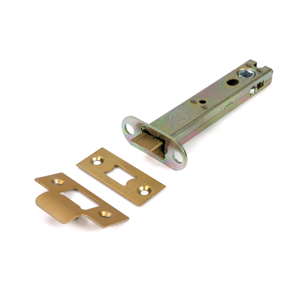 From The Anvil - Satin Brass 5" Heavy Duty Latch | Sku. 51764 | Trade Door Handles.