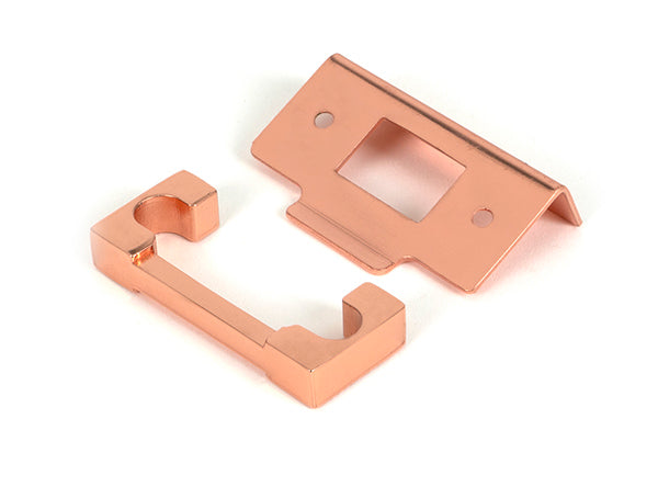 This is an image of From The Anvil - Polished Bronze ½" Rebate Kit for Heavy Duty Latch available to order from Trade Door Handles in Kendal.