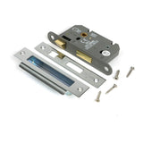 From The Anvil - Polished Chrome 2.5" Heavy Duty Bathroom Mortice Lock | Sku. 51784 | Trade Door Handles.
