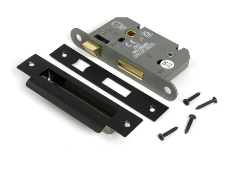 From The Anvil - Aged Bronze 2.5" Heavy Duty Bathroom Mortice Lock | Sku. 51786 | Trade Door Handles.