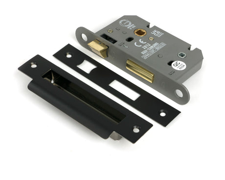 From The Anvil - Aged Bronze 2.5" Heavy Duty Bathroom Mortice Lock | Sku. 51786 | Trade Door Handles.