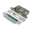 From The Anvil - Polished SS 2.5" Heavy Duty Bathroom Mortice Lock | Sku. 51788 | Trade Door Handles.