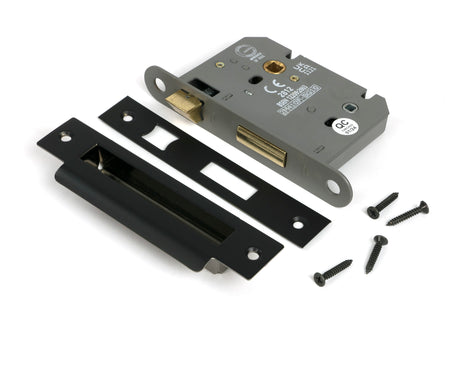 From The Anvil - Aged Bronze 3" Heavy Duty Bathroom Mortice Lock | Sku. 51796 | Trade Door Handles.