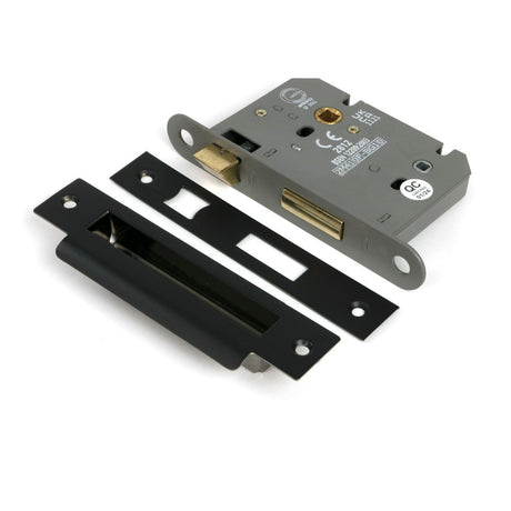 From The Anvil - Aged Bronze 3" Heavy Duty Bathroom Mortice Lock | Sku. 51796 | Trade Door Handles.