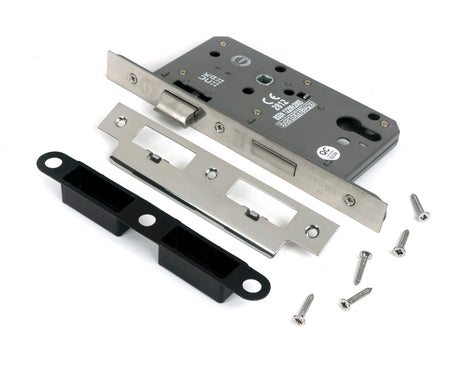 From The Anvil - Polished Chrome Euro Din Sash Lock - 60mm Backset/72mm Centre | Sku. 51804 | Trade Door Handles.