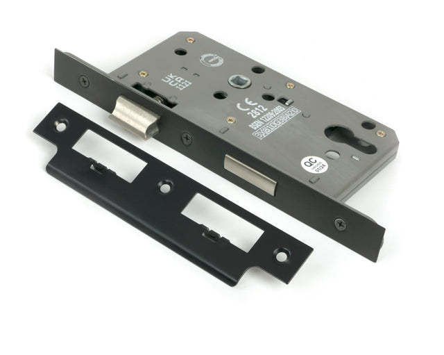 From The Anvil - Aged Bronze Euro Din Sash Lock - 60mm Backset/72mm Centre | Sku. 51806 | Trade Door Handles.