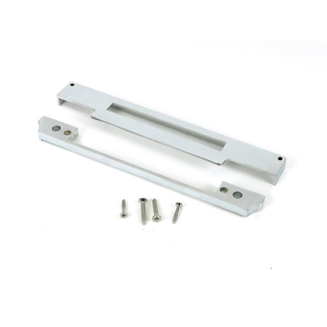 From The Anvil - Polished Chrome Rebate Kit for Euro Din Sash Lock | Sku. 51814 | Trade Door Handles.