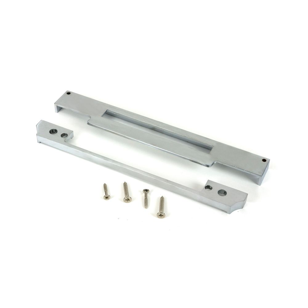 From The Anvil - Satin Chrome Rebate Kit for Euro Din Sash Lock | Sku. 51815 | Trade Door Handles.
