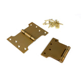From The Anvil - Satin Brass 4" x 4" x 6" Parliament Hinge (pair) ss | Sku. 51820 | Trade Door Handles.