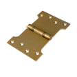 From The Anvil - Satin Brass 4" x 4" x 6" Parliament Hinge (pair) ss | Sku. 51820 | Trade Door Handles.