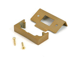 From The Anvil - Satin Brass Â½" Rebate Kit for Tubular Mortice Latch