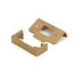 From The Anvil - Satin Brass Rebate Kit for Tubular Mortice Latch | Sku. 51826 | Trade Door Handles.