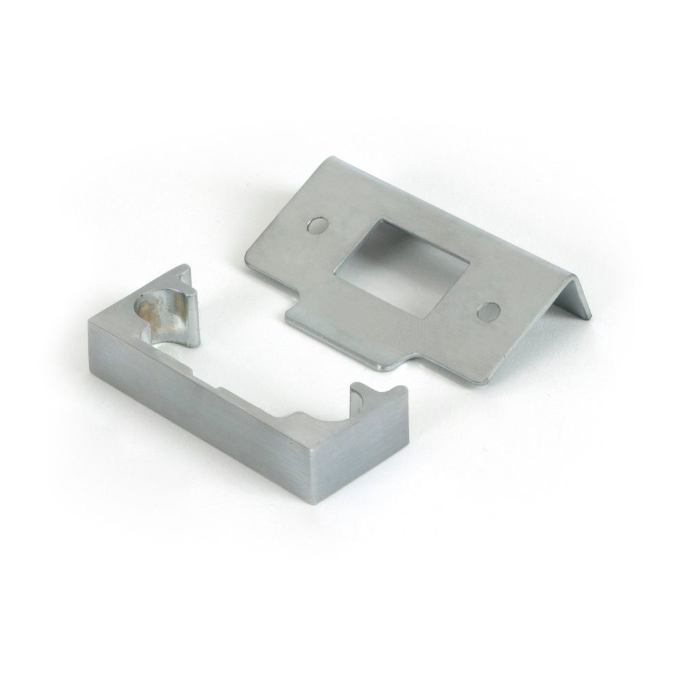 From The Anvil - Satin Chrome Rebate Kit for Tubular Mortice Latch | Sku. 51828 | Trade Door Handles.