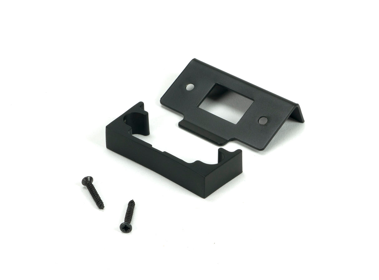 From The Anvil - Aged Bronze Rebate Kit for Tubular Mortice Latch | Sku. 51829 | Trade Door Handles.