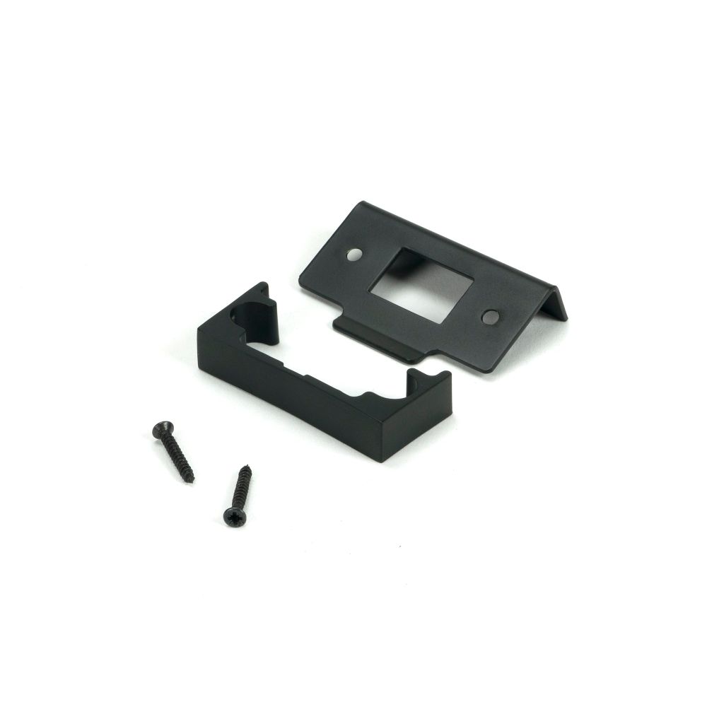 From The Anvil - Aged Bronze Rebate Kit for Tubular Mortice Latch | Sku. 51829 | Trade Door Handles.