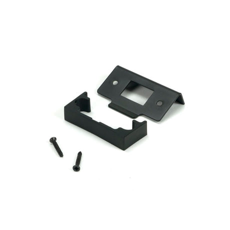 From The Anvil - Aged Bronze Rebate Kit for Tubular Mortice Latch | Sku. 51829 | Trade Door Handles.