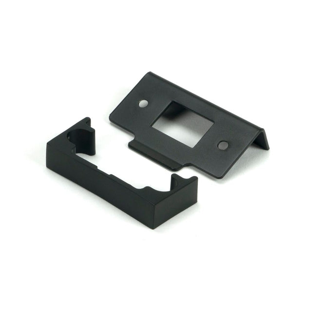From The Anvil - Aged Bronze Rebate Kit for Tubular Mortice Latch | Sku. 51829 | Trade Door Handles.